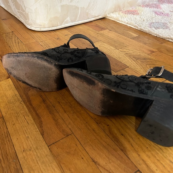 Free People x farylrobin embroidered black booties - Picture 8 of 10